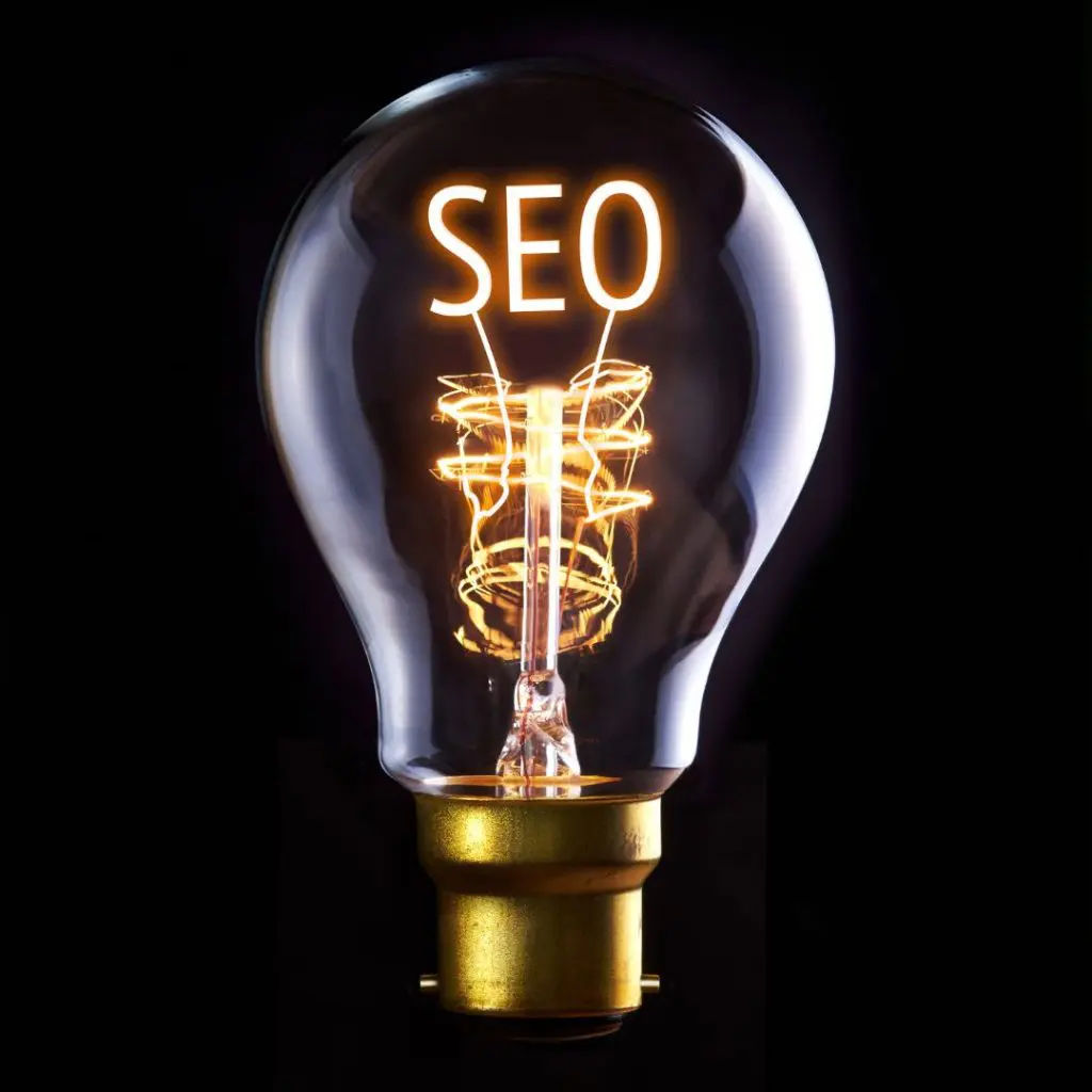 SEO filament bulb